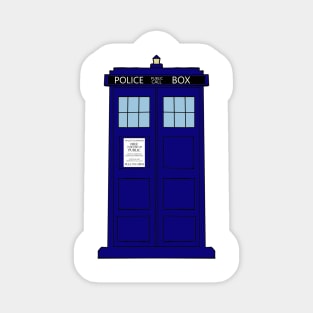 just the TARDIS Sticker